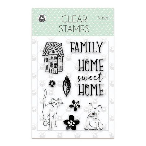 Zestaw stempli P13 We are Family 01, 8szt